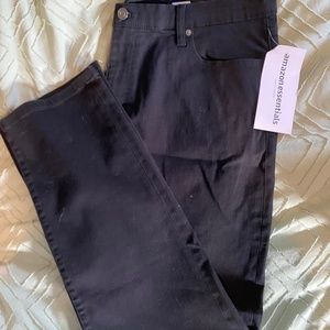 Mens Amazon Black Jeans 40x32 TAG ON